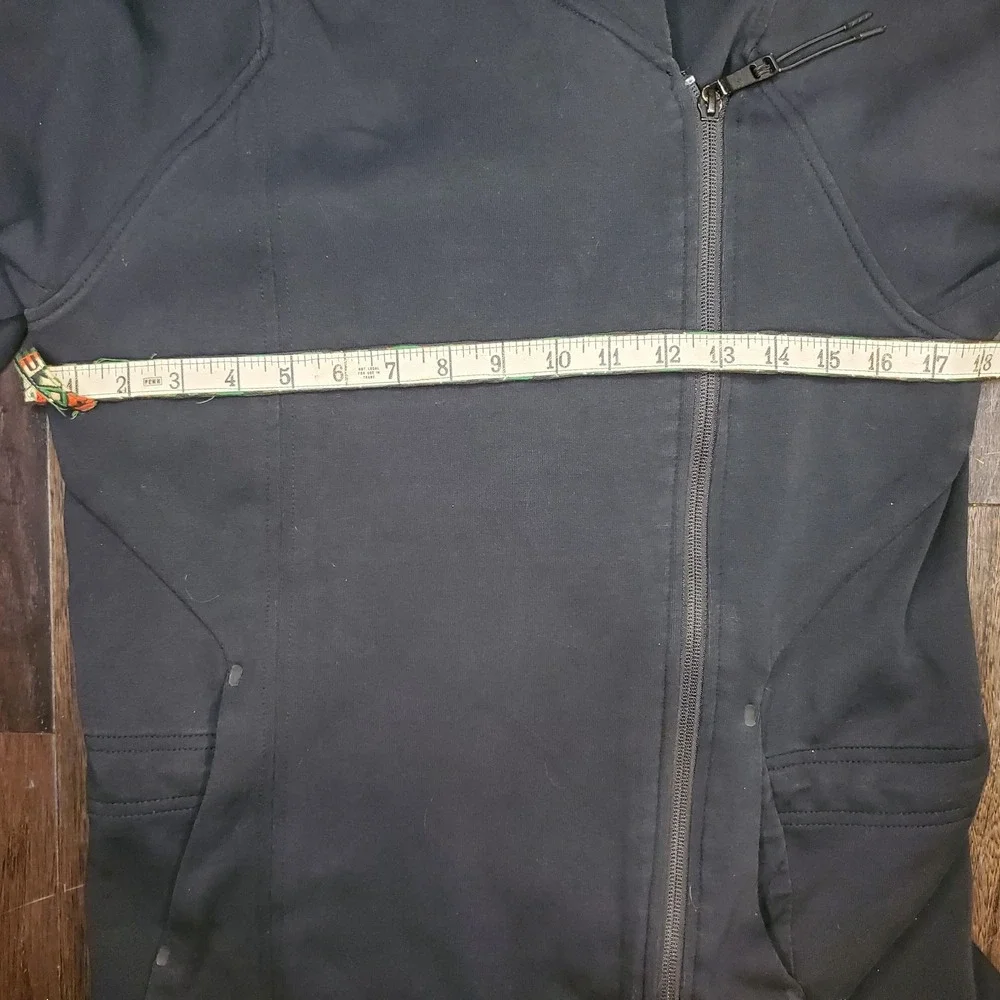 Nike Tech Fleece Hoodie Sweatshirt Womens XS Black Asymmetrical Zip Performance